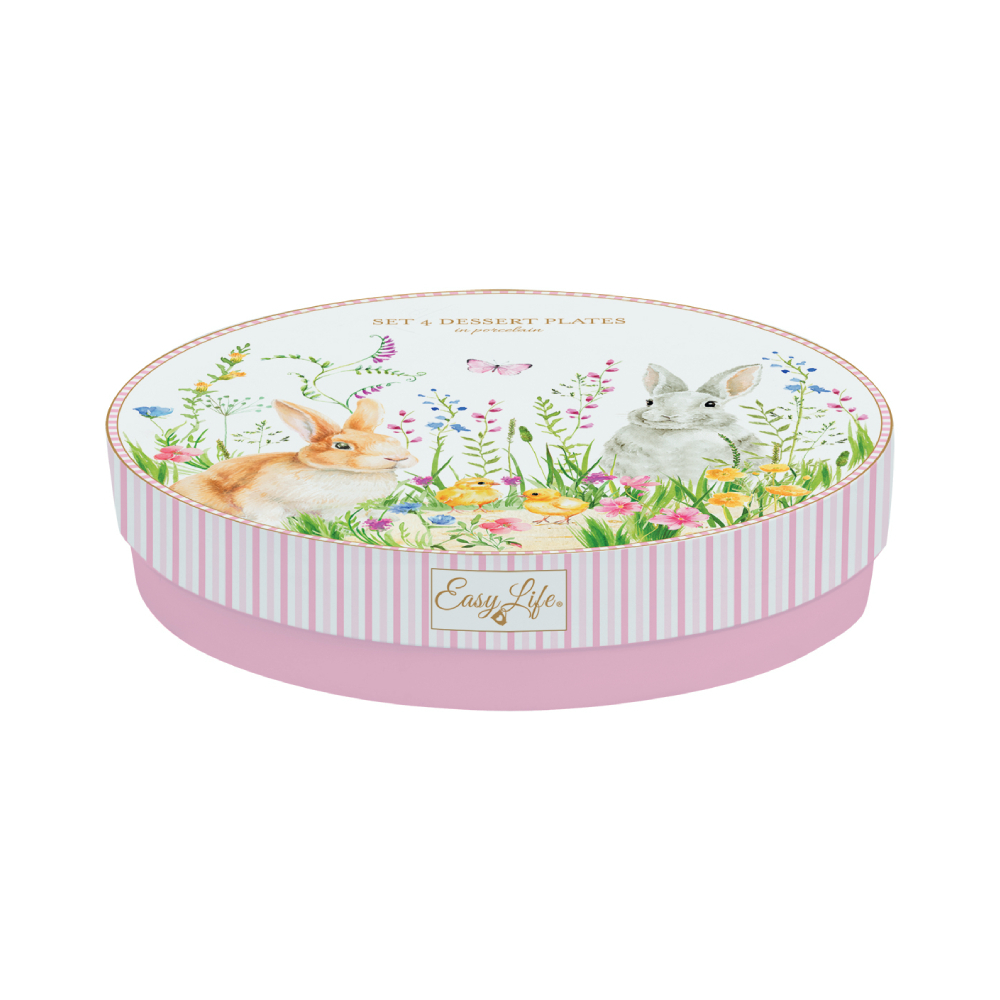 Happy Easter – Conjunto 4 Pratos Sobremesa - Image 5