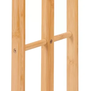 Bamboo Estante Para Toalhas Natural