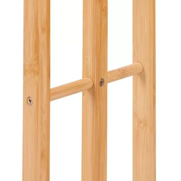 Bamboo Estante Para Toalhas Natural