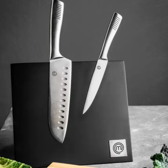 Masterchef Bloco Para Faca Magn Tico Preto