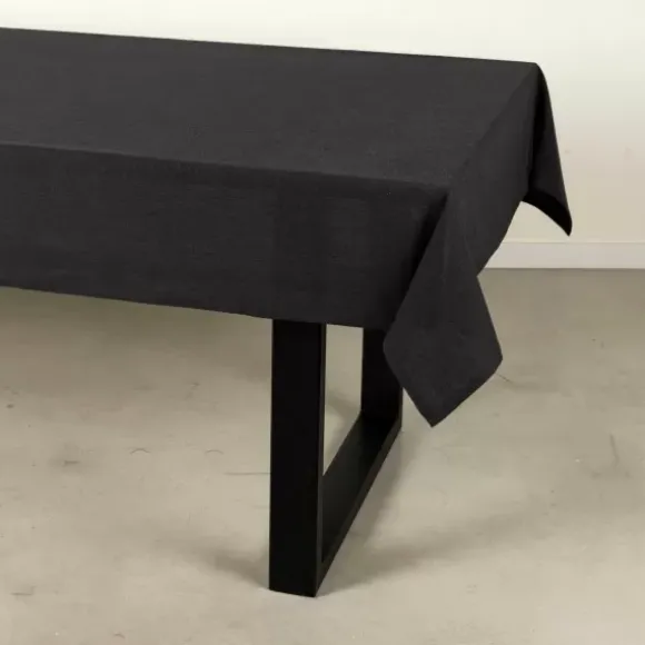Organic Toalha De Mesa Preto