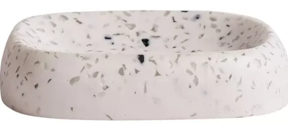 Terrazzo Saboneteira Branco